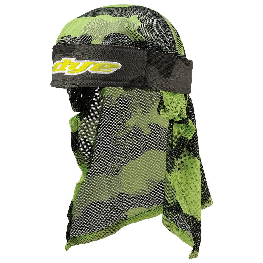 Dye Headwrap Bomber Lime