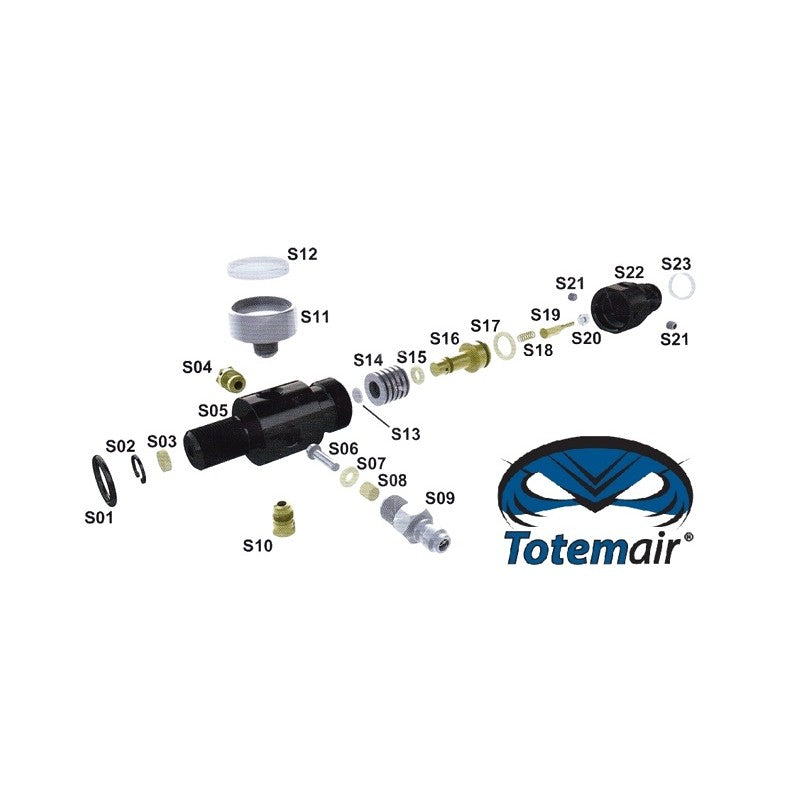 Totem Air Regulator Part S15 Piston Small Oring