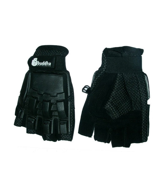 Buddha Half Finger Gloves