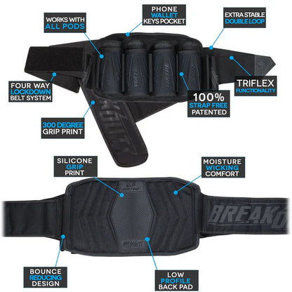 Virtue Breakout V2 Strapless Pack - All Black